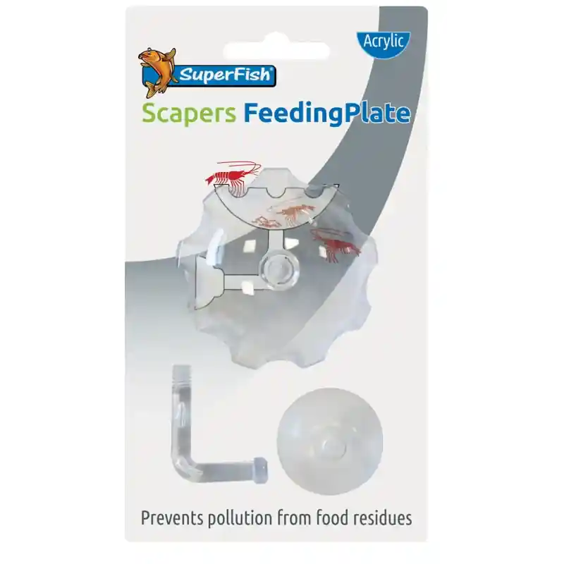 Superfish Scaper Feeding Plate Tijdelijk Beschikbaar