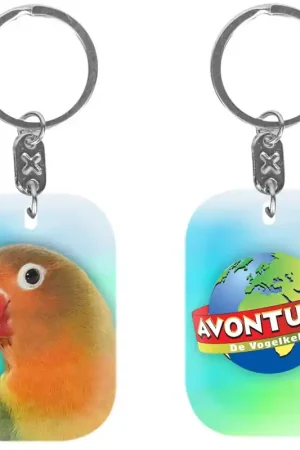 Op = Op Avonturia Sleutelhanger Agapornis