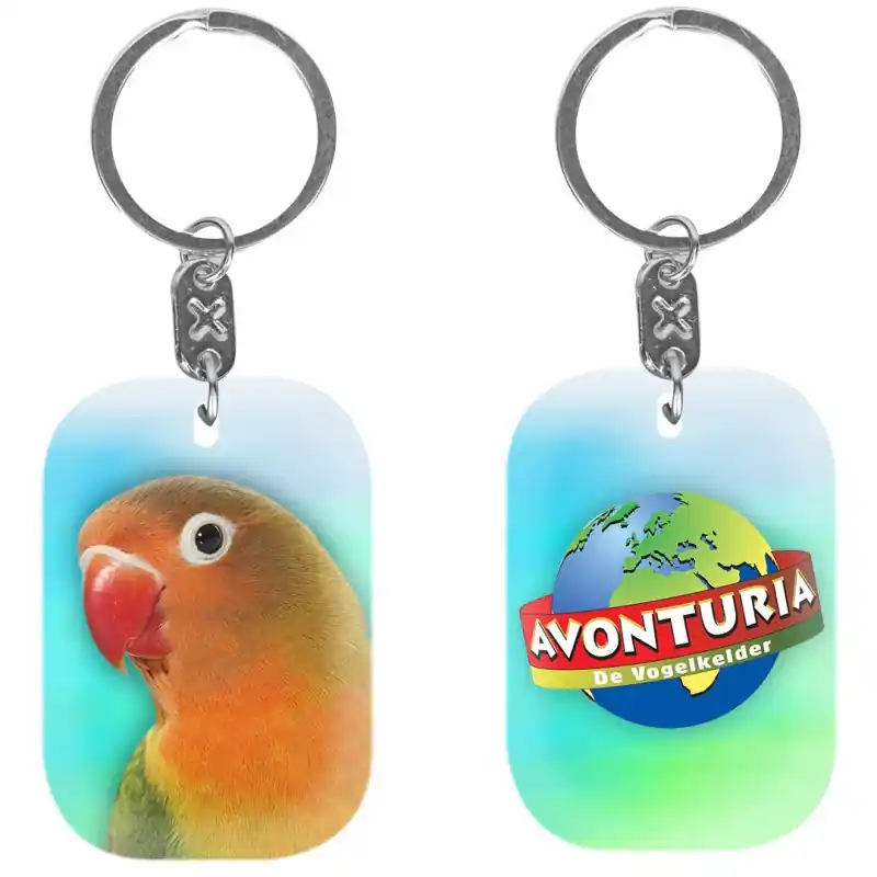 Op = Op Avonturia Sleutelhanger Agapornis