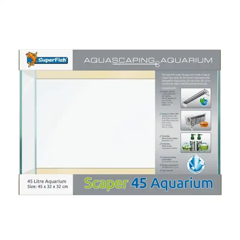 Superfish Scaper 45 Aquarium Snelle Levering