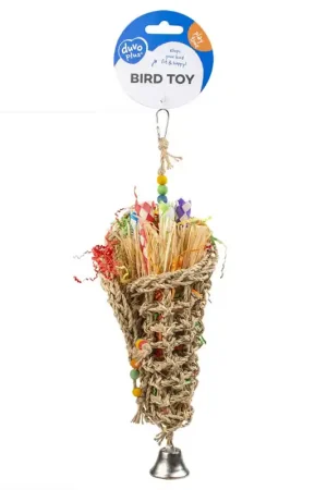 Goedkoop Zeegras shredder koker met bel meerkleurig