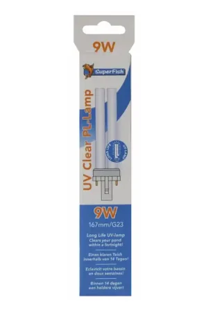 Rechtstreeks Van De Fabrikant SuperFish UV PL Lamp 9 Watt