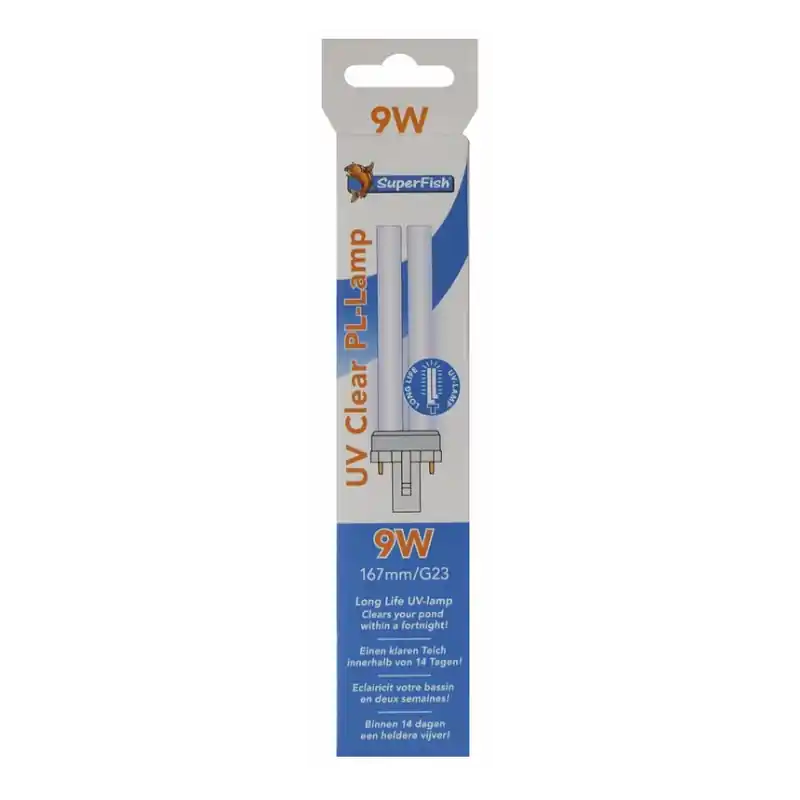 Rechtstreeks Van De Fabrikant SuperFish UV PL Lamp 9 Watt