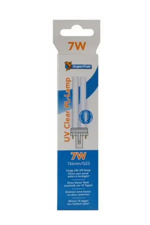 SuperFish UV PL Lamp 7 Watt Seizoensaanbieding