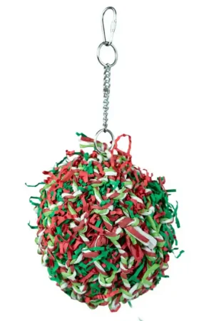 Beste Prijs Petlala Kerst Sloopbal – Speeltje voor Papegaaien