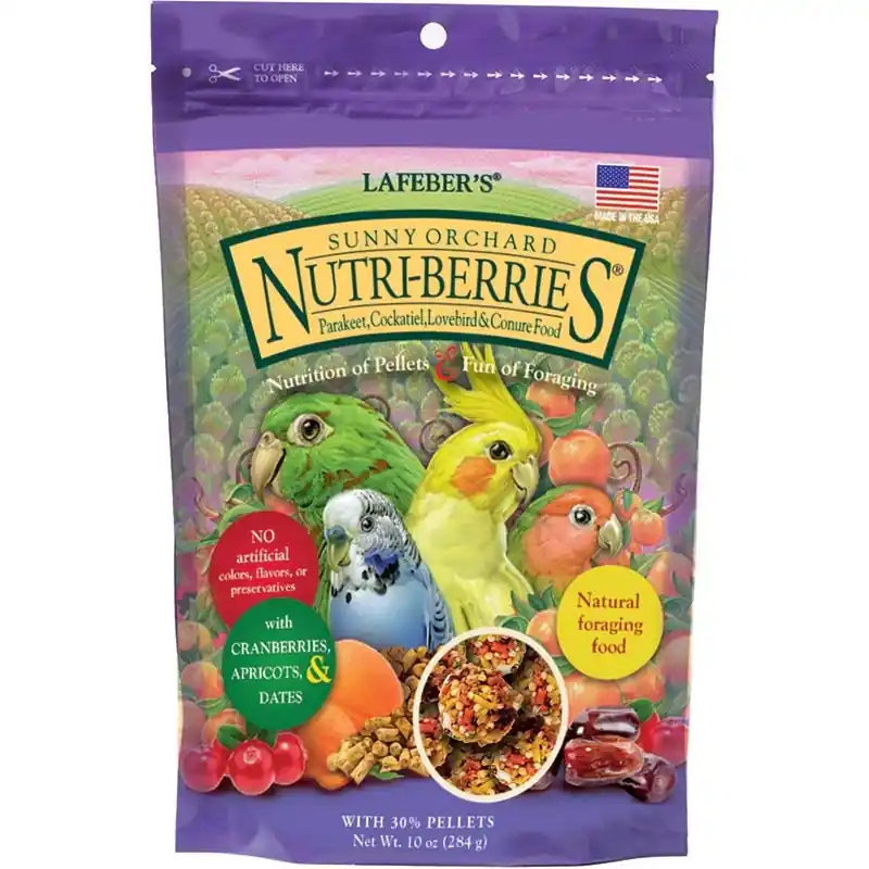 Uitverkoop Lafeber Nutri-Berries Sunny Orchard - Parkiet 284 g