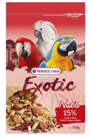 Prestige Exotic Nuts - Papegaaien 750 gram Koop Online