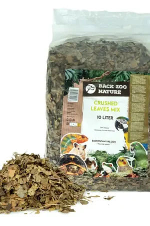 Back Zoo Nature Crushed Leaves Mix 10L Hoge Kwaliteit
