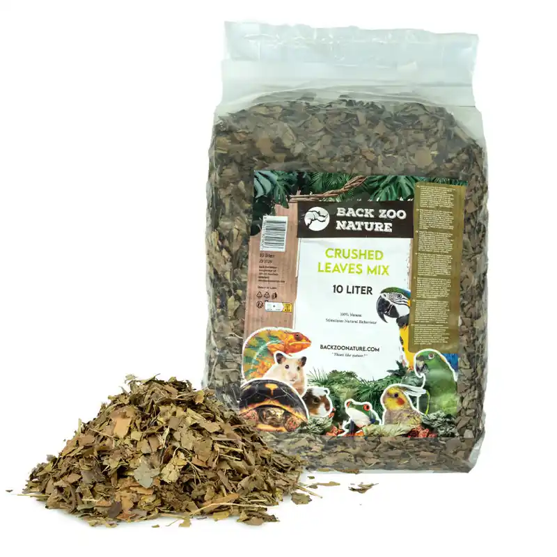 Back Zoo Nature Crushed Leaves Mix 10L Hoge Kwaliteit