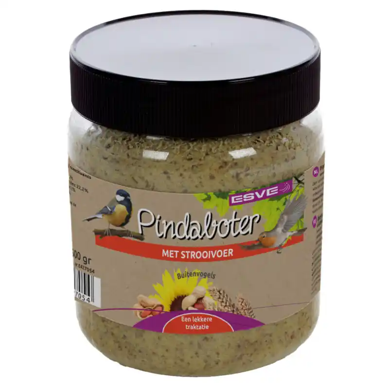 Esve Pindaboter Strooivoer 500 gram Hoge Kwaliteit