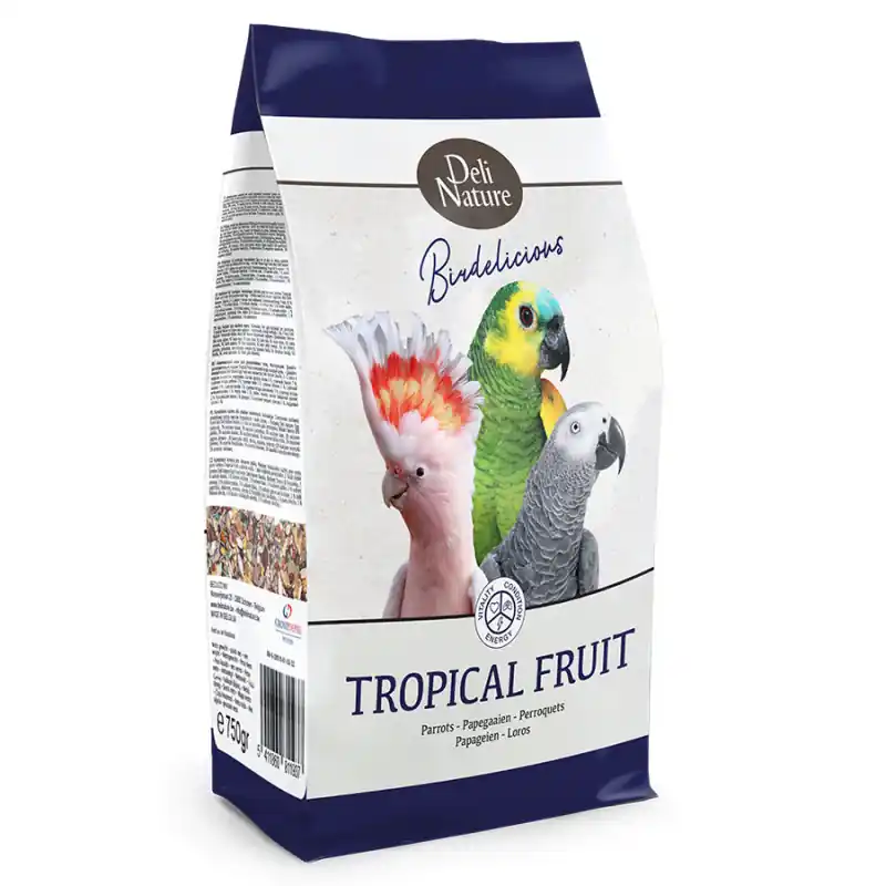 Merkproduct Deli Nature Birdelicious Tropical Fruit 750gr