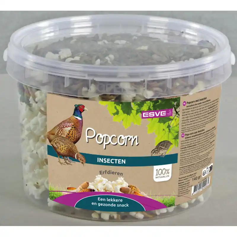 ESVE Kippenpopcorn Met Insecten 3 Ltr. Tijdelijk Beschikbaar