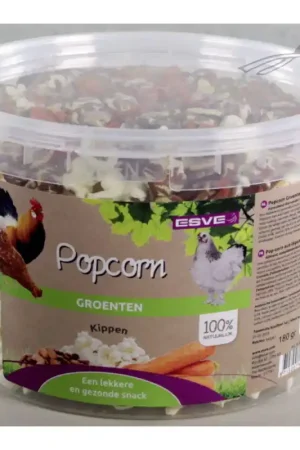 ESVE Kippenpopcorn Met Groenten 3 Ltr. Laatste Kans