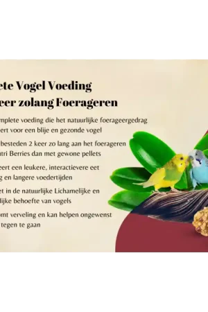 Lafeber Nutri-Berries El Paso - Parkiet 284 gram Beperkte Voorraad