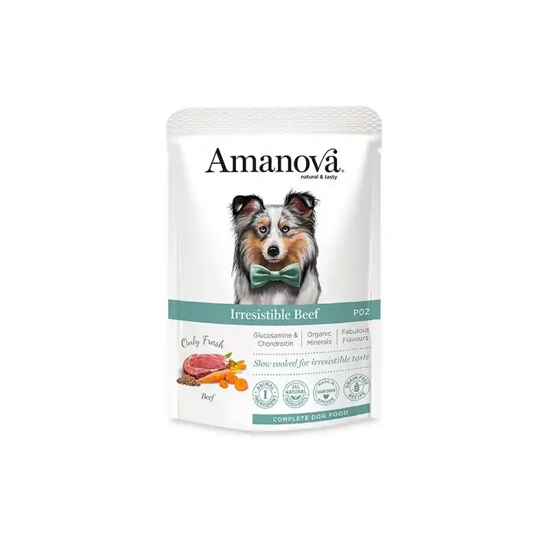 Snelle Levering Amanova Adult Irresistible Beef 100 gram