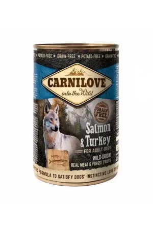 Veilige Betaling Carnilove Natvoer Salmon & Turkey 400 gram
