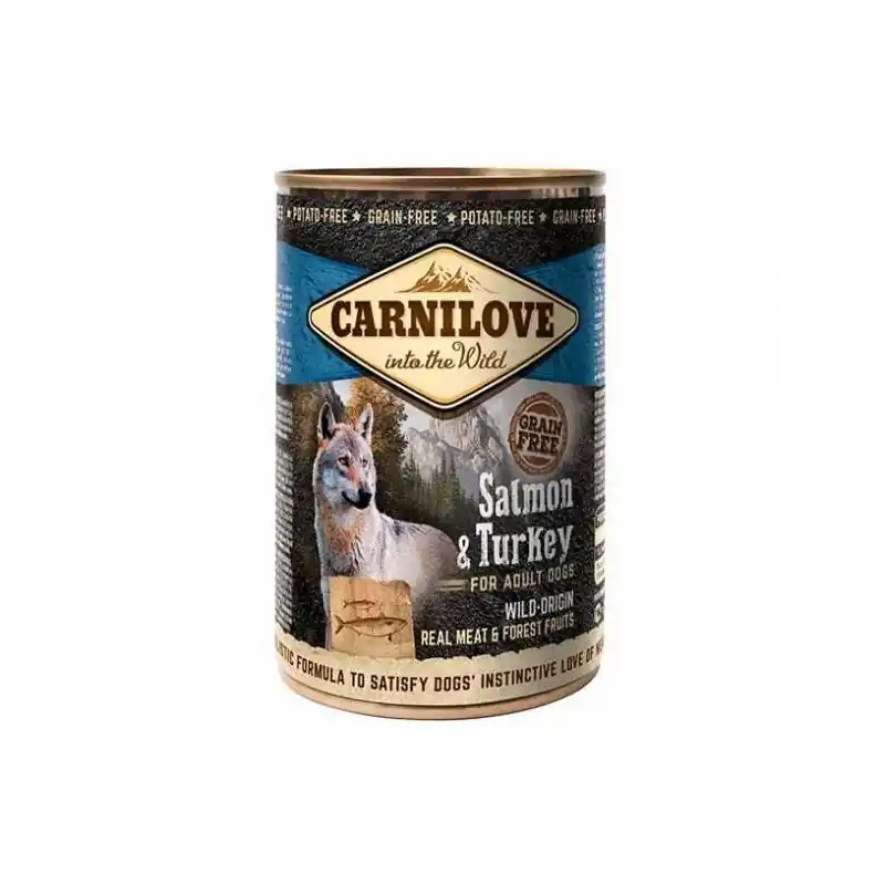 Veilige Betaling Carnilove Natvoer Salmon & Turkey 400 gram