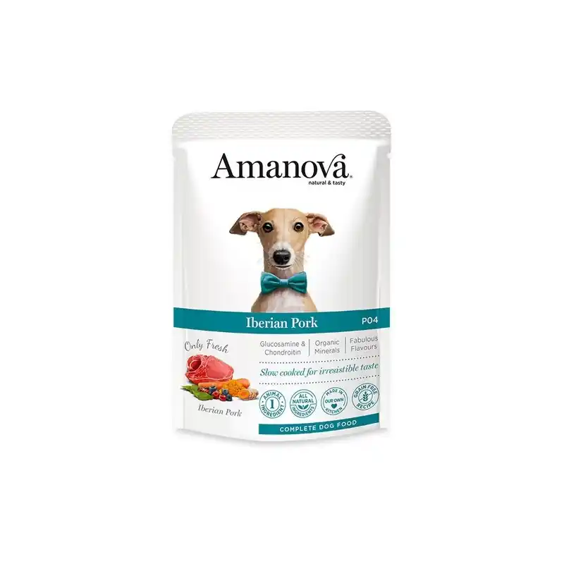 Beperkte Voorraad Amanova Adult Iberian Pork 300 gram