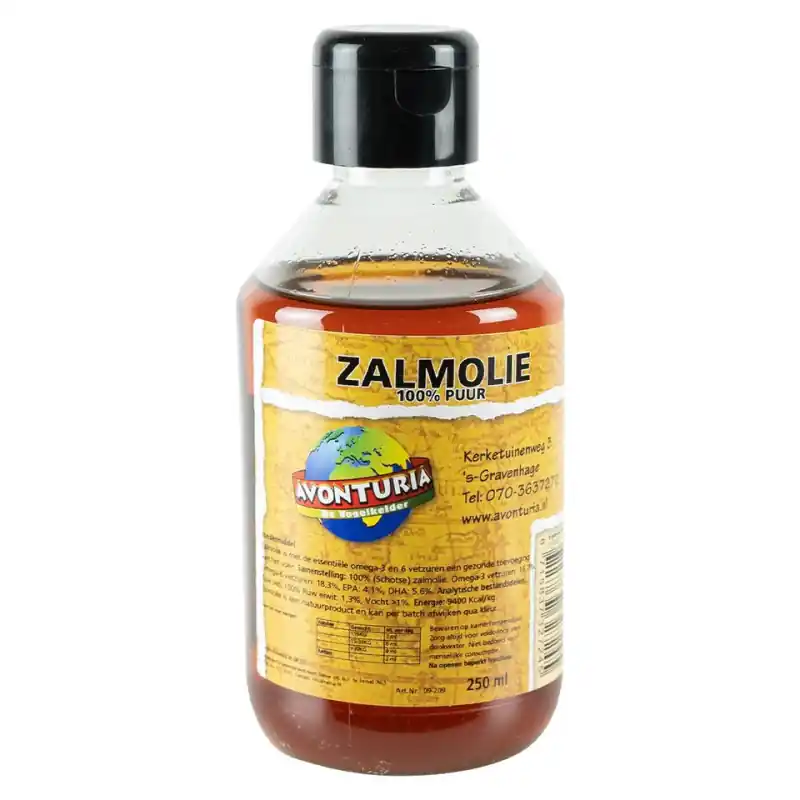 Lage Prijs Avonturia Zalmolie 100 % puur 250 ml