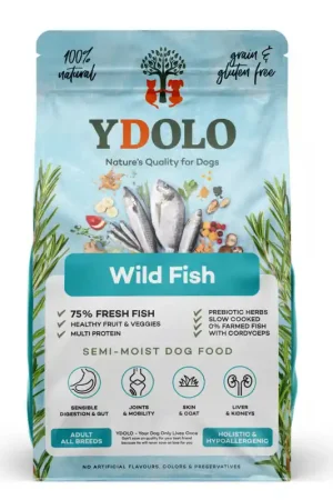 Shop Nu YDOLO Hondenvoer Wilde Vis - Graanvrij & Hypoallergeen 10 kg