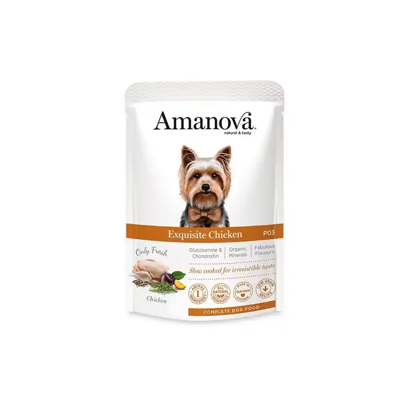 Beperkt Aanbod Amanova Adult Exquisite Chicken 100 gram
