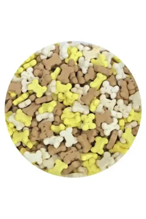 Koopje Boony Hondenkoekjes Puppy Botjes Mix Vanille Emmer 1 kg