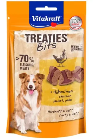 Populair Vitakraft Dog Treaties Bits 120 gram - Bacon Style