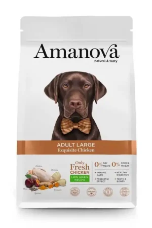 Amanova Adult Large Exquisite Chicken 12 kg Hete Deal