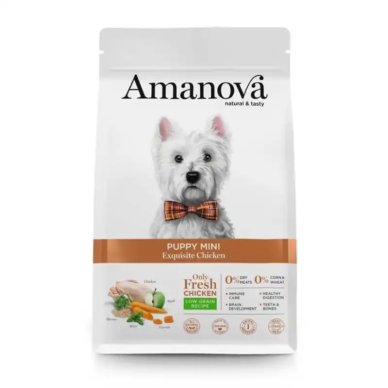 Veilige Betaling Amanova Puppy Mini Exquisite Chicken 2 kg