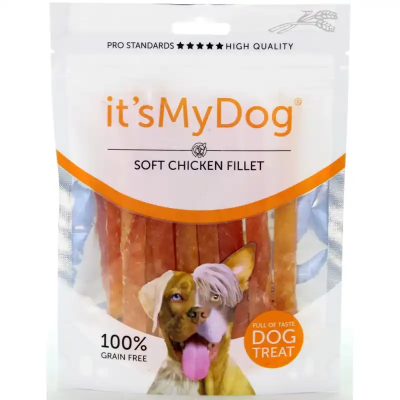 Betaalbaar It‘s My Dog Kip Soft Filet 85 gram