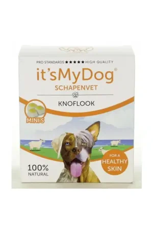 Koopje It‘s My Dog Schapenvet Knoflook Mini 80 stuks