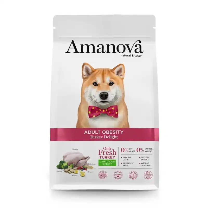 Beste Prijs Amanova Adult Obesity Turkey Delight 2 kg