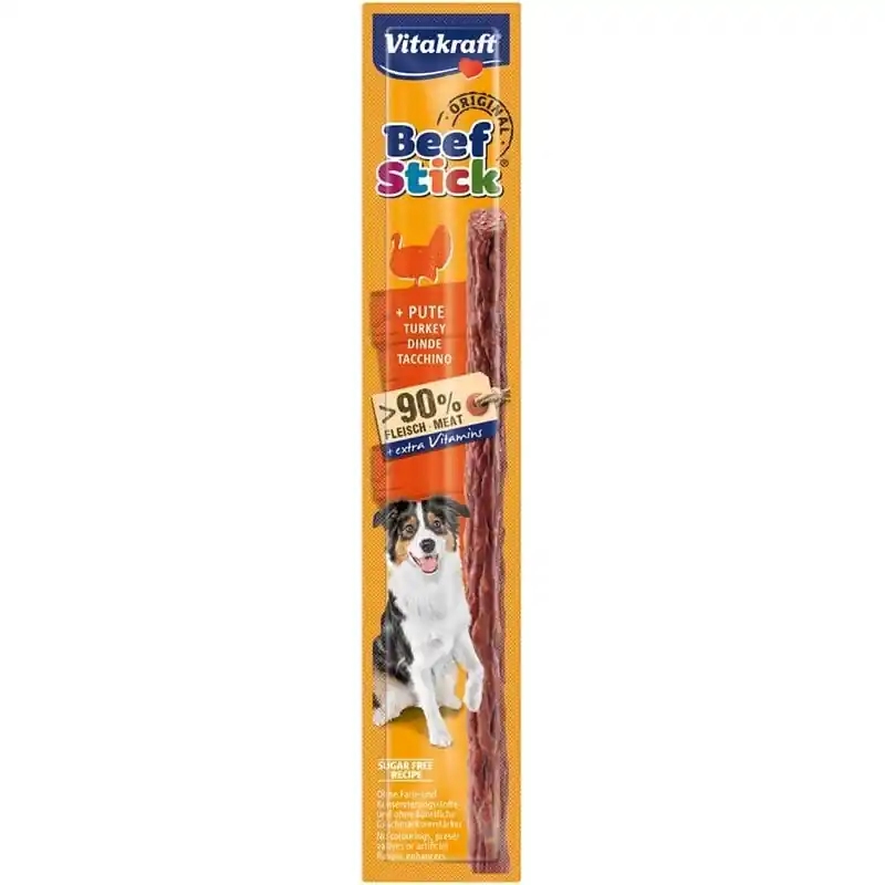 Vitakraft Beef stick - Kalkoen Flitsaanbieding