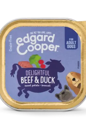 Edgard & Cooper Rund & Eend Adult 150 gram Gratis Retour