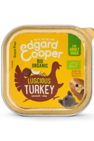 Betrouwbaar Edgard & Cooper Biokalkoen Adult Bio 100 gram