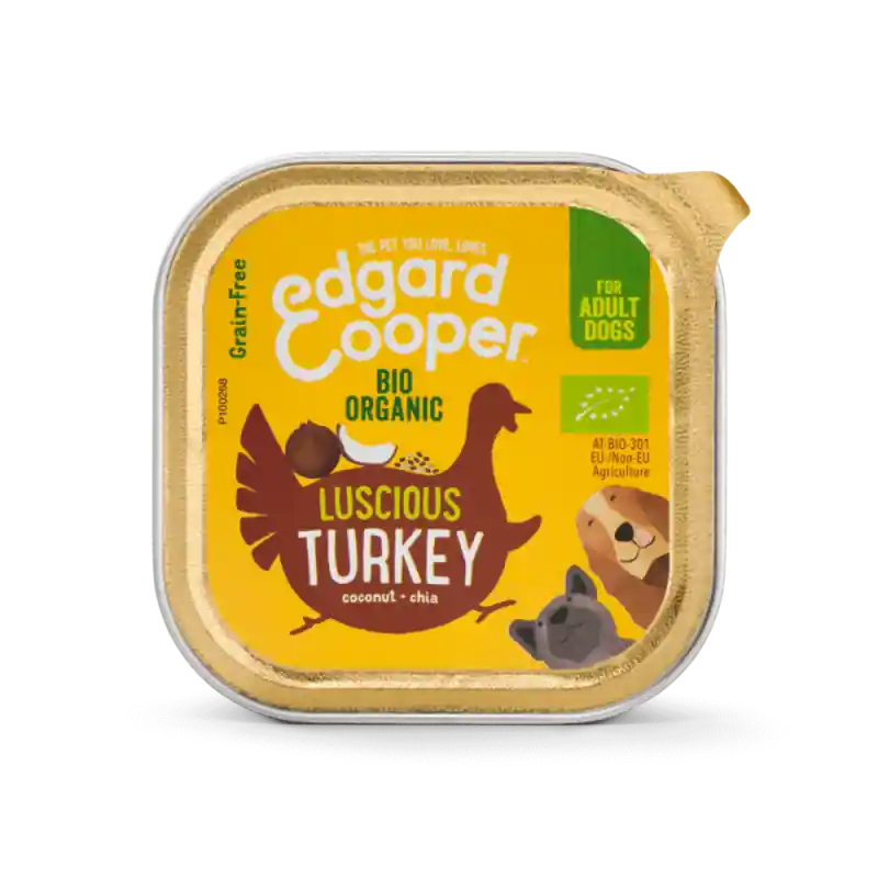 Betrouwbaar Edgard & Cooper Biokalkoen Adult Bio 100 gram