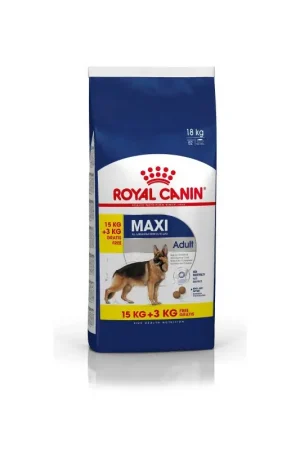 Royal Canin Bonusbag Maxi Adult 15 + 3 kg GRATIS Lage Prijs