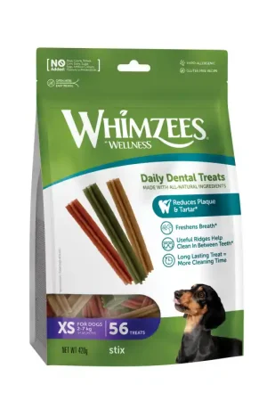 Seizoensaanbieding Whimzees Stix X-Small 56 Stuks