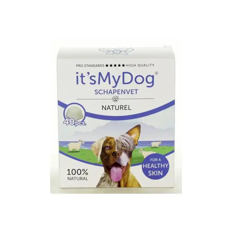 It‘s My Dog Schapenvet Naturel 40 stuks Laatste Versie