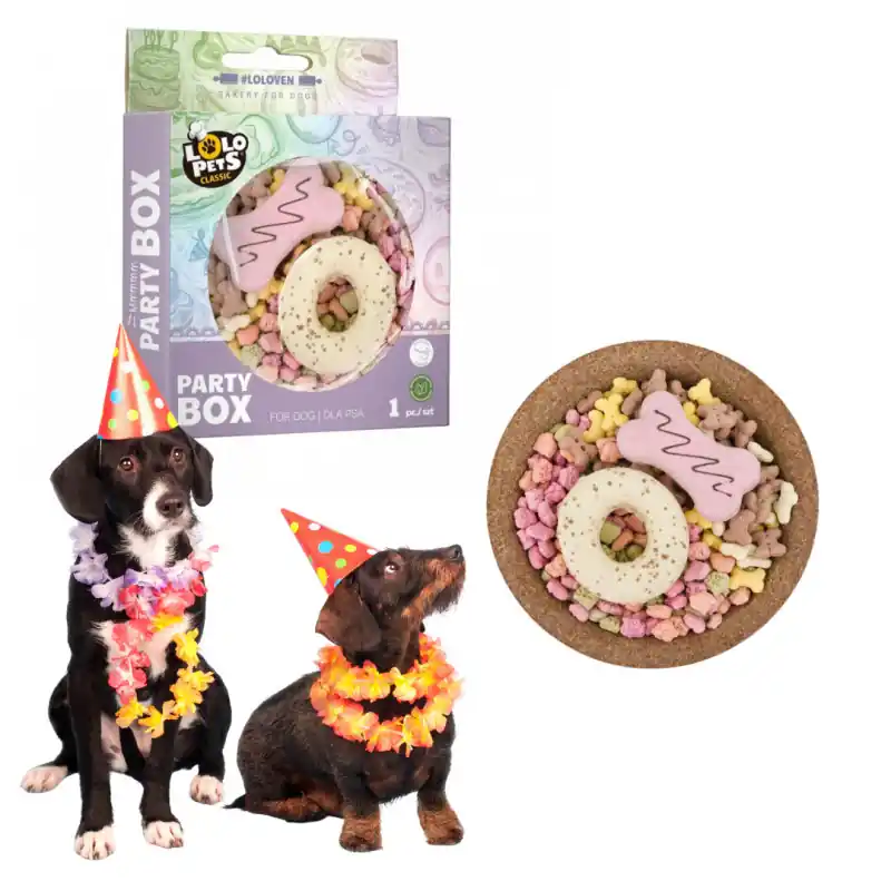 Lolo Pets Hondensnack Party Box Meest Verkocht