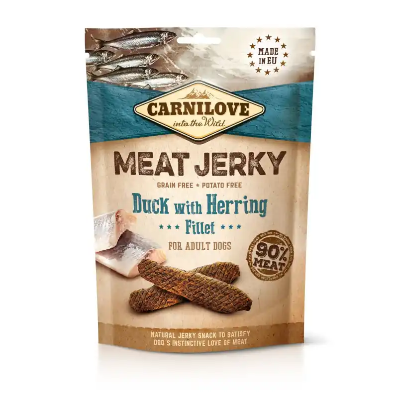 Korting Carnilove Jerky Duck & Herring 100 gram
