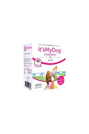 Beperkte Voorraad It‘s My Dog Schapenvet Zalm 40 stuks
