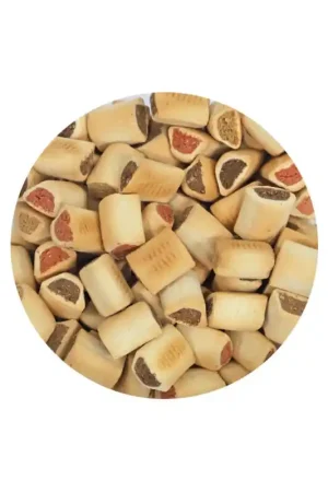 Voordeelprijs Boony Hondenkoekjes Mergkoekjes Mix Emmer 1 kg