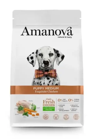 Amanova Puppy Medium Exquisite Chicken 2 kg Direct Verzonden