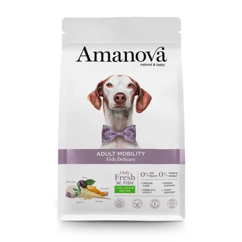 Tijdelijk Beschikbaar Amanova Adult Mobility Fish Delicacy 10 kg