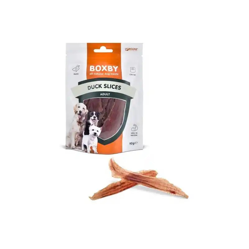 Betrouwbaar Proline Boxby Duck Slices 90 gram