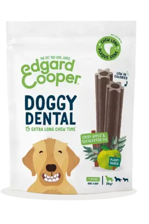 Betrouwbaar Edgard & Cooper Doggy Dental Appel & Eucalyptus Grote Hond 7 stuks