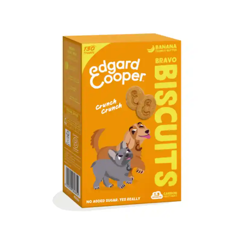 Edgard en Cooper Bravo Koekjes met Banaan en Pindakaas 400gram Shop Nu