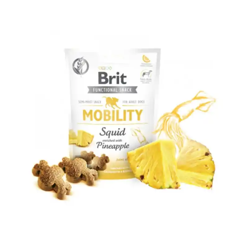 Dagaanbieding Brit Functional Snack Mobility Squid 150 gr