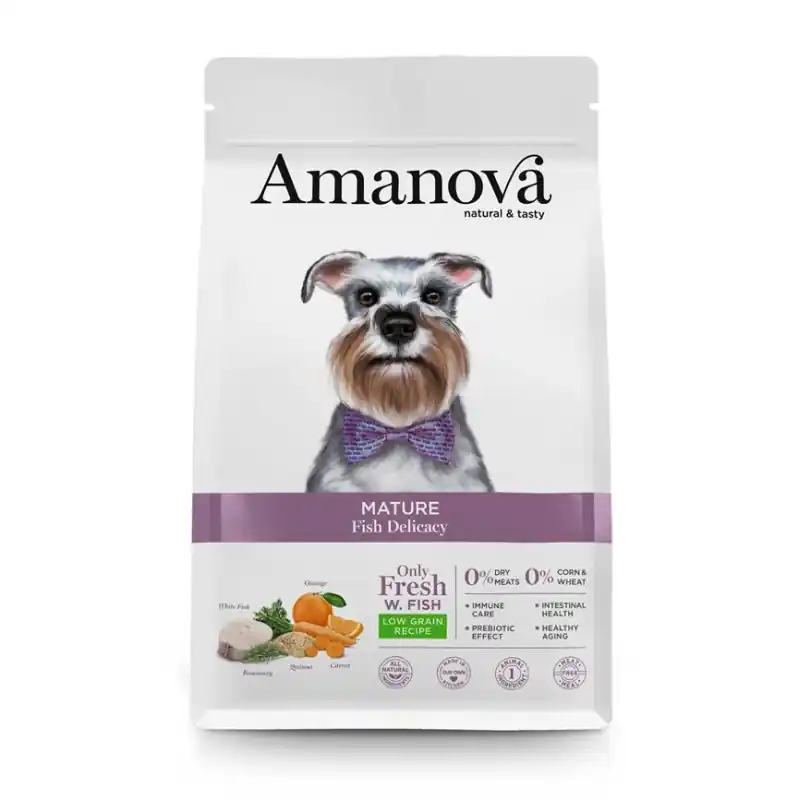 Amanova Adult Mature Delicacy White Fish 10 kg Superprijs